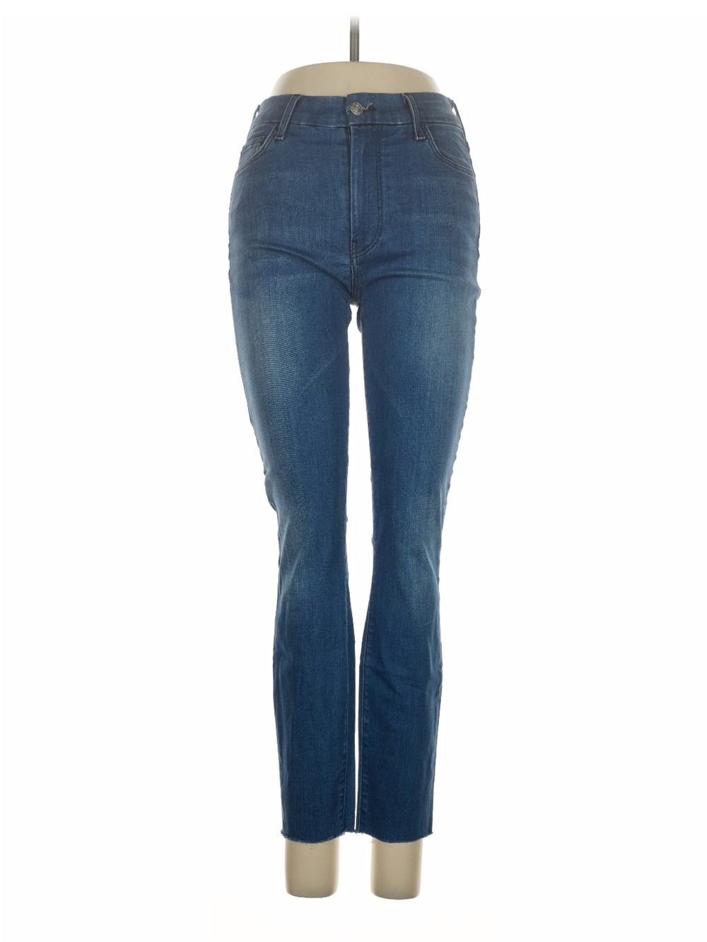 Frank & Eileen High-Rise Blue Slim Flare Jeans
